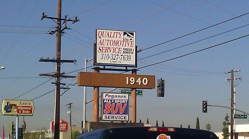 Quality Automotive Services | 1940 Rosecrans Ave A, Gardena, CA 90249, USA | Phone: (310) 327-7639