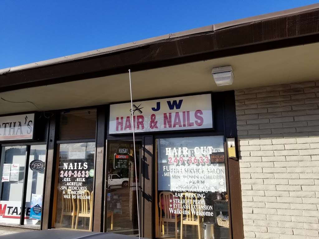 J W Hair & Nails | 3575 Benton St, Santa Clara, CA 95051 | Phone: (408) 249-3633