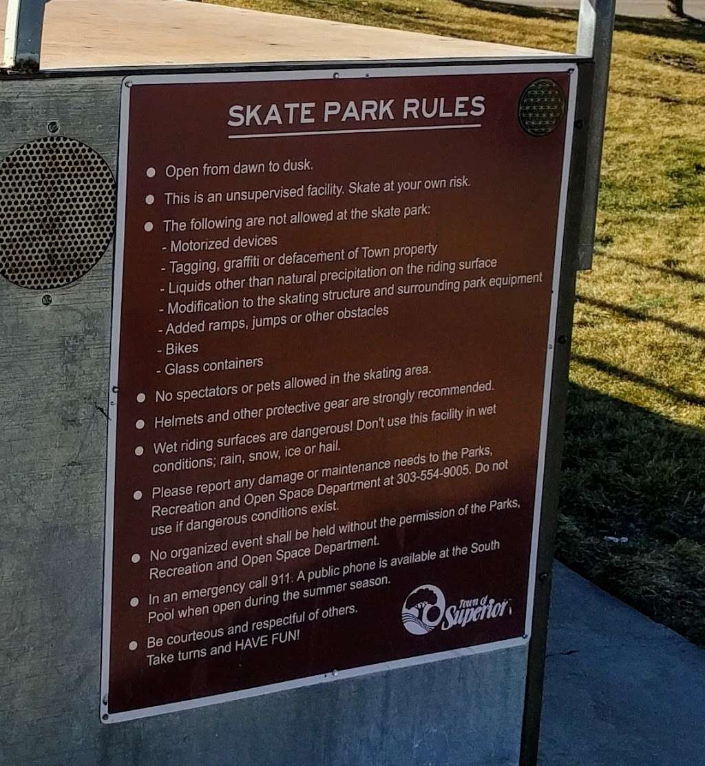 Rock Creek Skatepark | 3444 Huron Peak Ave, Louisville, CO 80027, USA