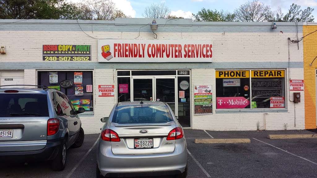 Friendly Computer Services | 9205 Baltimore Ave, College Park, MD 20740, USA | Phone: (301) 345-1107