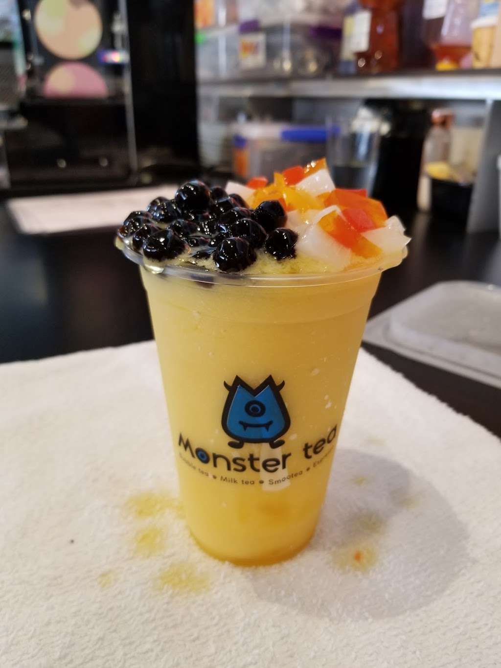 Monster tea | 6231 Little River Turnpike, Alexandria, VA 22312 | Phone: (703) 941-3737