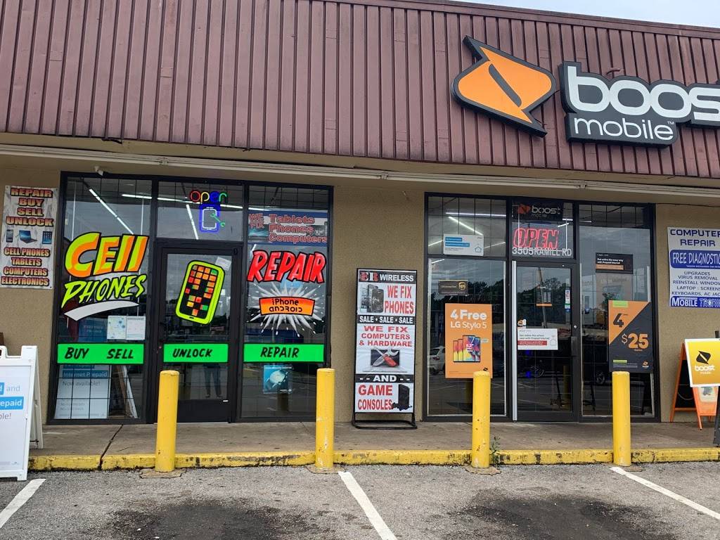 BOOST MOBILE/ ERwireless | 3505 Ramill Rd, Memphis, TN 38128, USA | Phone: (901) 590-1342