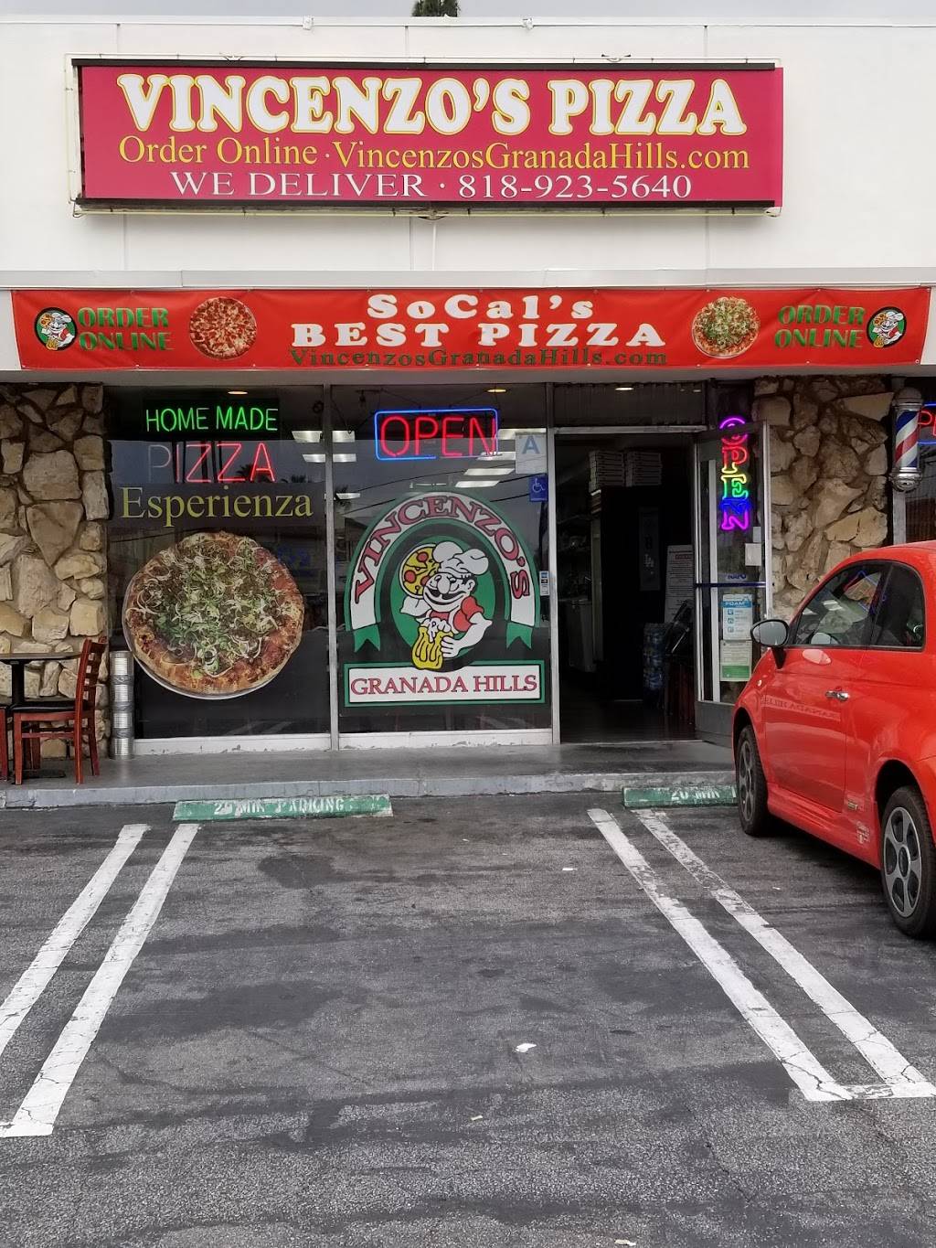 Vincenzos Pizza Granada Hills | 11045 Balboa Blvd, Granada Hills, CA 91344, USA | Phone: (818) 923-5640