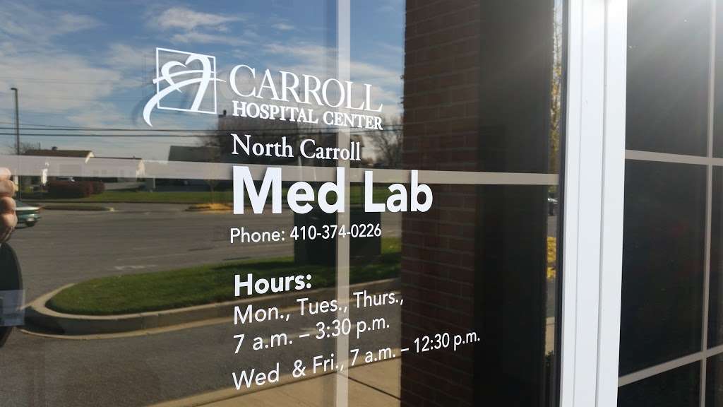 North Carroll Medical Lab | 4175 Hanover Pike, Manchester, MD 21102, USA | Phone: (410) 374-0226