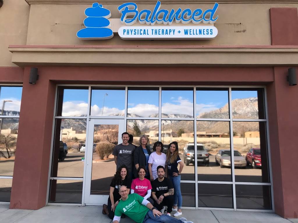 Balanced Physical Therapy And Wellness | 7849 Tramway Blvd NE suite a, Albuquerque, NM 87122, USA | Phone: (505) 821-3831