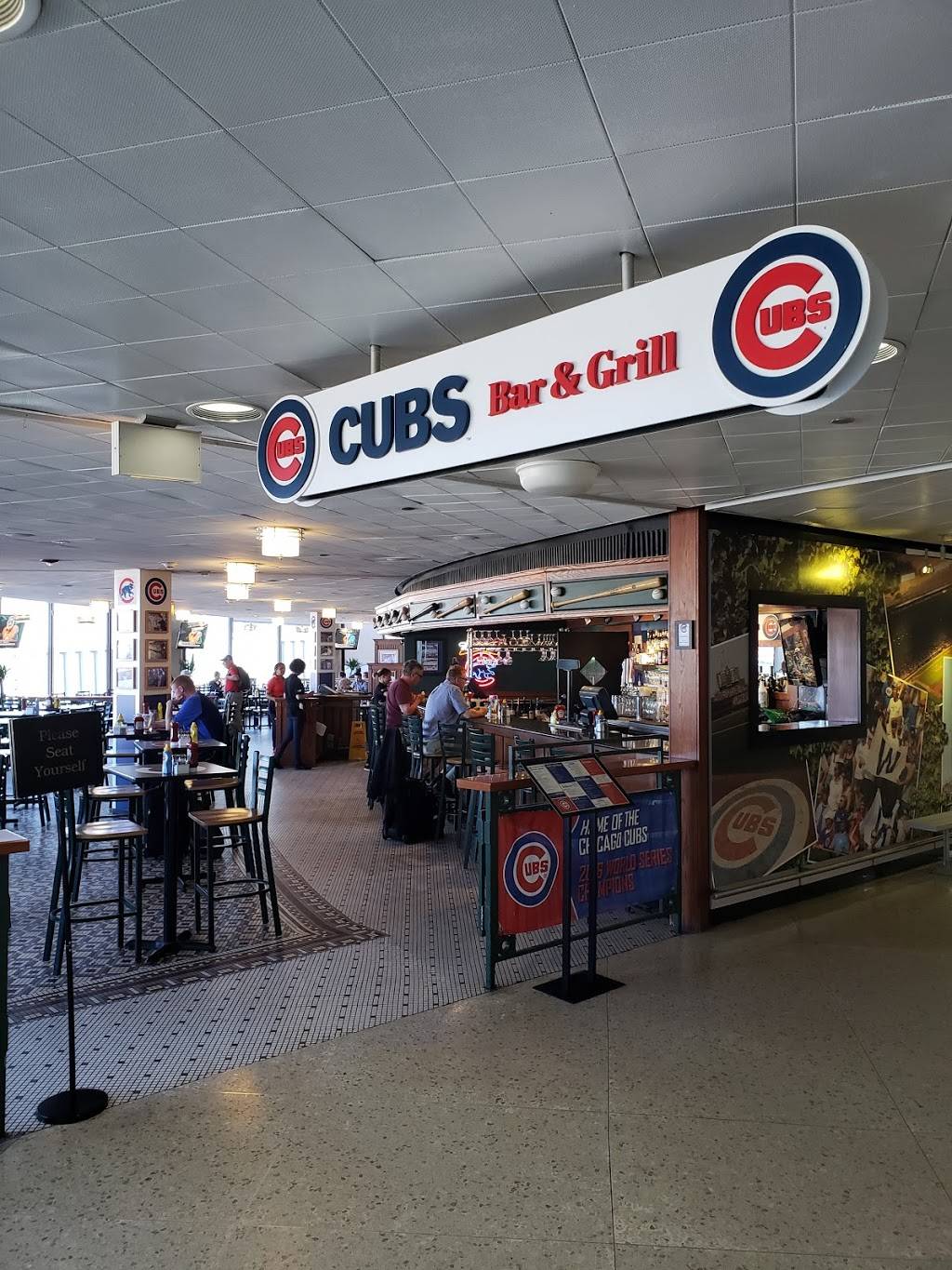 Cubs Bar & Grill | Rotunda, Terminal 3, 10000 W OHare Ave, Chicago, IL 60666, USA