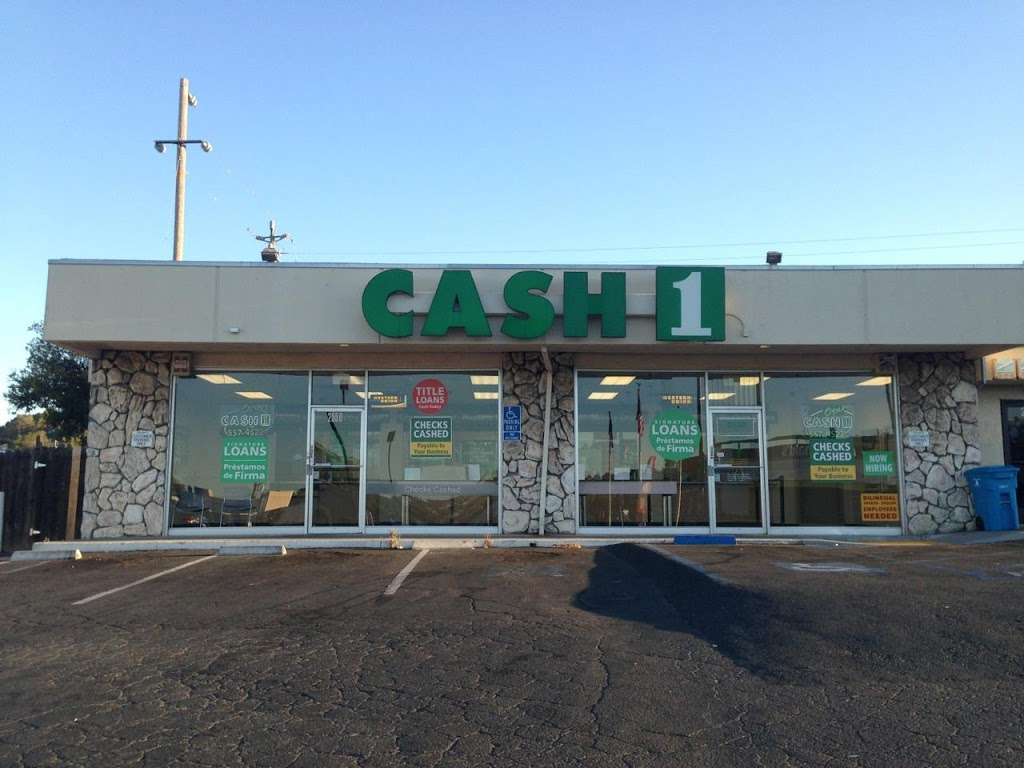 Cash 1 | 2550 Springs Rd, Vallejo, CA 94591, USA | Phone: (707) 557-4522