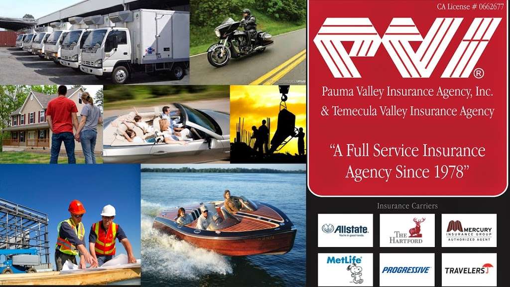 Pauma/Valley Insurance Agency, Inc. | 27357 Valley Center Rd, Valley Center, CA 92082, USA | Phone: (760) 749-2383