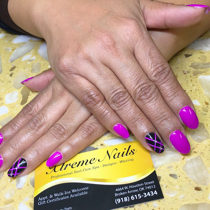 Xtreme Nails | 4664 W Houston St, Broken Arrow, OK 74012, USA | Phone: (918) 615-3434