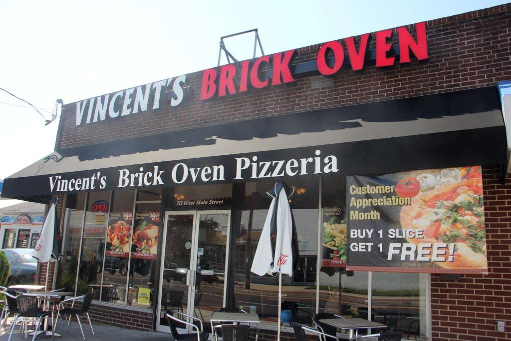 Vincents Brick Oven Pizzeria | 112 W Main St, Maple Shade Township, NJ 08052, USA | Phone: (856) 779-0100