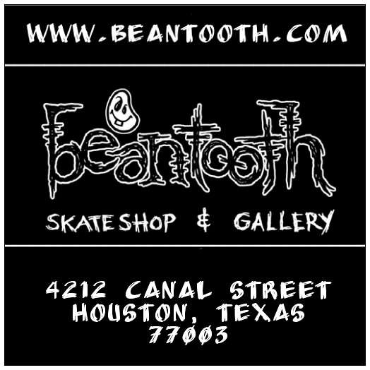 Beantooth Skateshop & Gallery | 4212 Canal St, Houston, TX 77003, USA | Phone: (832) 712-1269