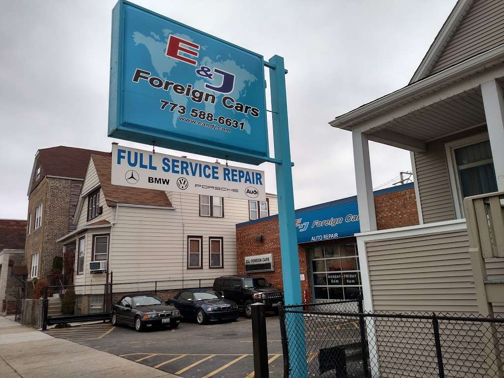 E & J Foreign Cars Ltd | 4245 N Western Ave, Chicago, IL 60618, USA | Phone: (773) 588-6631