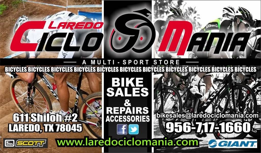 Laredo Ciclo Mania | 220 N Zapata Hwy #2, Laredo, TX 78043, USA | Phone: (956) 717-1660