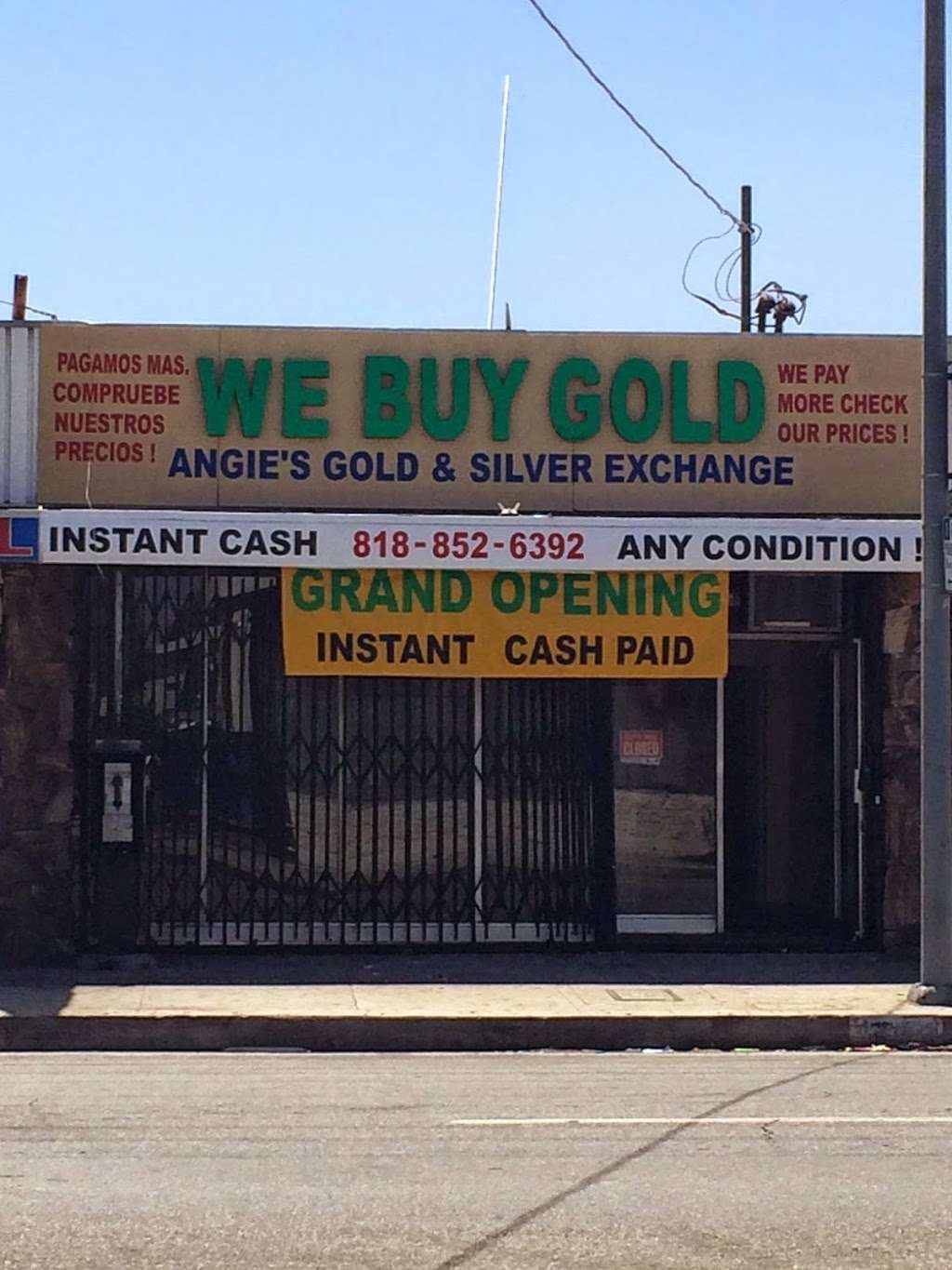 Angies gold and silver exchange | 18438 Saticoy St, Reseda, CA 91335 | Phone: (818) 852-6392