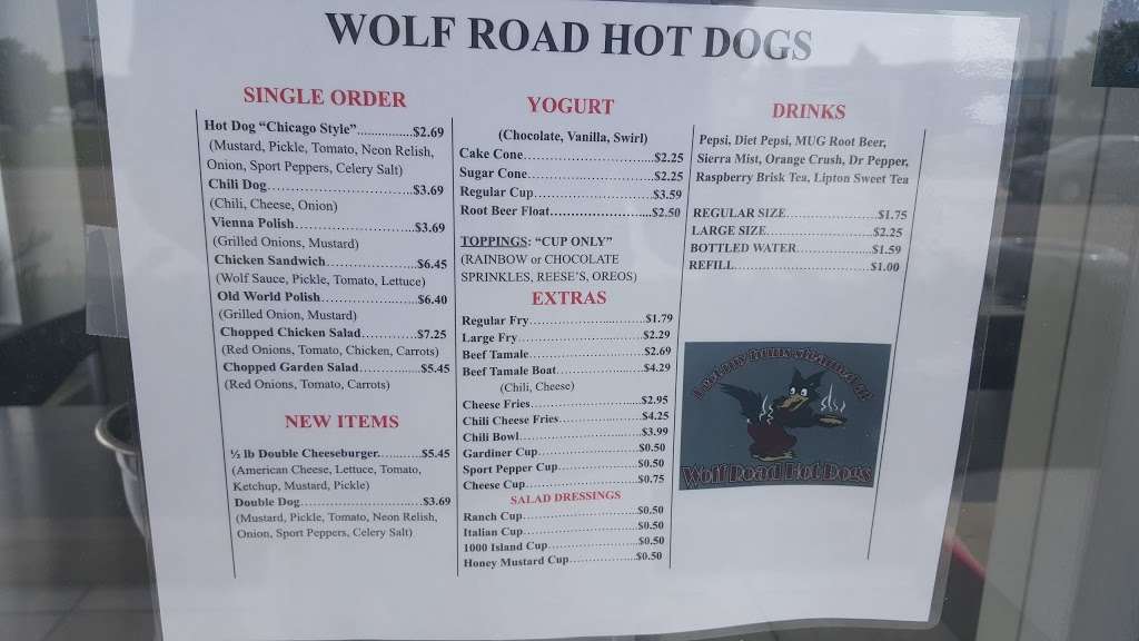 Wolf Road Hot Dogs | 1215 S Wolf Rd, Des Plaines, IL 60018
