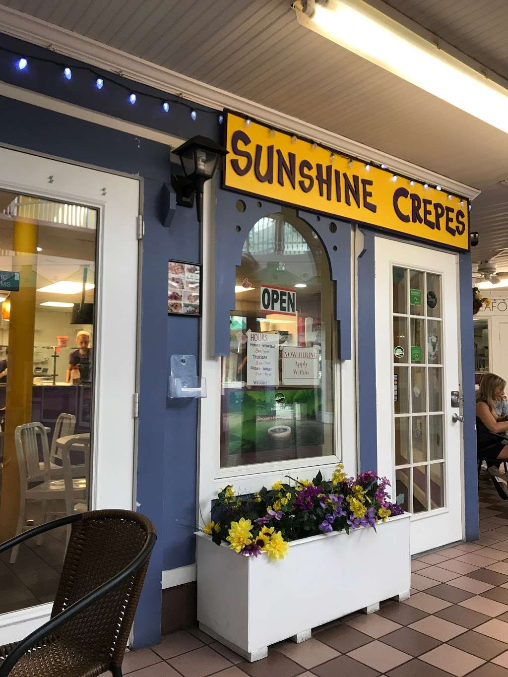 Sunshine Crepes | 100 Garfield Pkwy, Bethany Beach, DE 19930, USA | Phone: (302) 537-1765