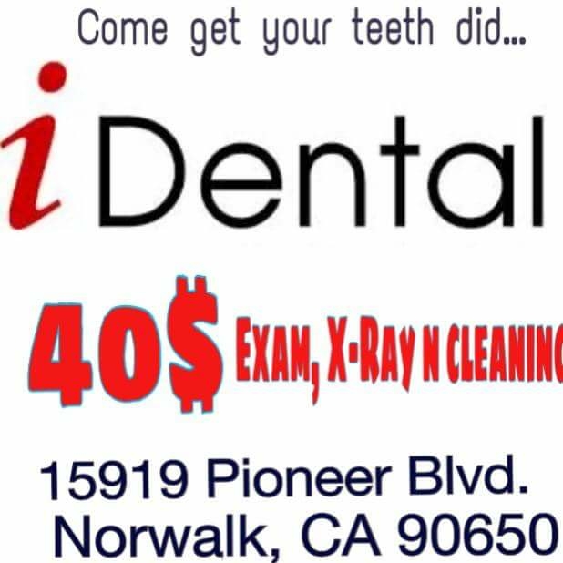 iDental | 15919 Pioneer Blvd, Norwalk, CA 90650, USA | Phone: (562) 991-5066