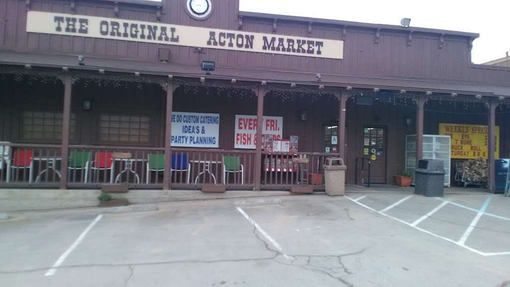 The Original Acton Market | 3638 Smith Ave, Acton, CA 93510 | Phone: (661) 441-0455