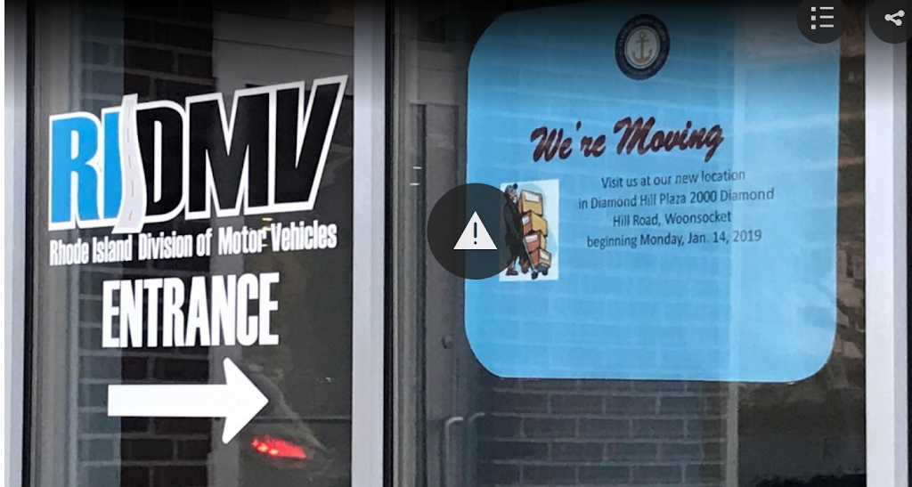 Woonsocket DMV | 2000 Diamond Hill Road, Woonsocket, RI 02895, USA | Phone: (401) 235-1232