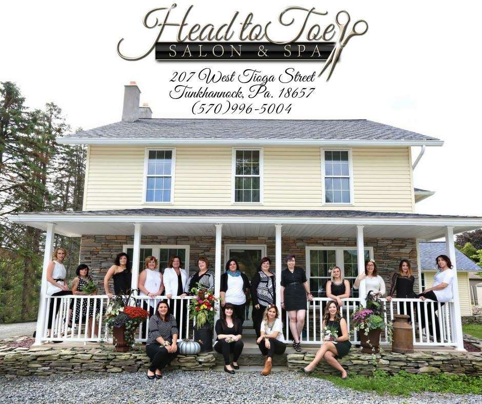 Head to Toe Salon & Spa | 207 W Tioga St, Tunkhannock, PA 18657, USA | Phone: (570) 996-5004