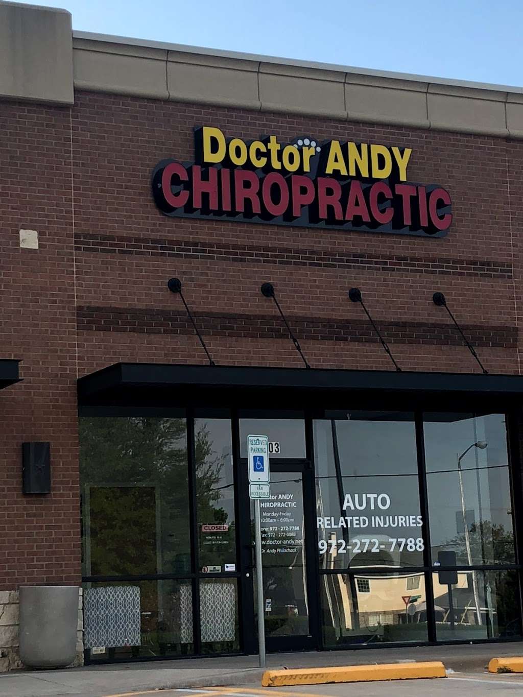 Doctor Andy Chiropractic | 2645 Arapaho Rd # 103, Garland, TX 75044, USA | Phone: (972) 272-7788