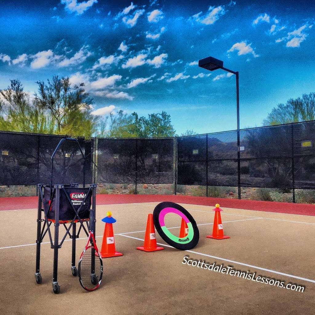 Scottsdale Tennis Lessons | 9260 E Desert Camp Dr, Scottsdale, AZ 85255, USA | Phone: (480) 307-4128