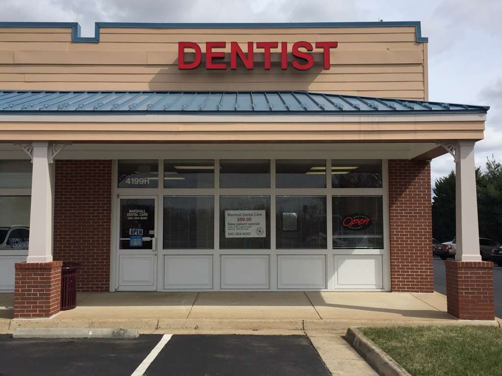 Marshall Dental Care | 4199 Winchester Rd Suite H, Marshall, VA 20115, USA | Phone: (540) 364-8040