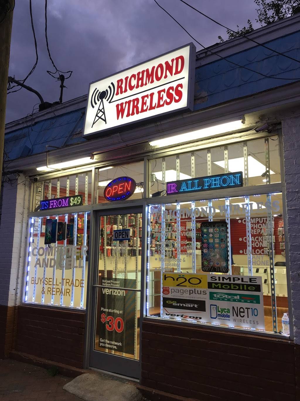 Richmond Wireless | 1110 N 25th St, Richmond, VA 23223, USA | Phone: (804) 918-5000