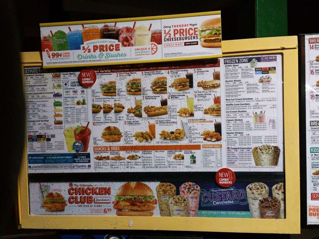 Sonic Drive-In | 1101 Route 130 South, Cinnaminson, NJ 08077, USA | Phone: (856) 829-1169