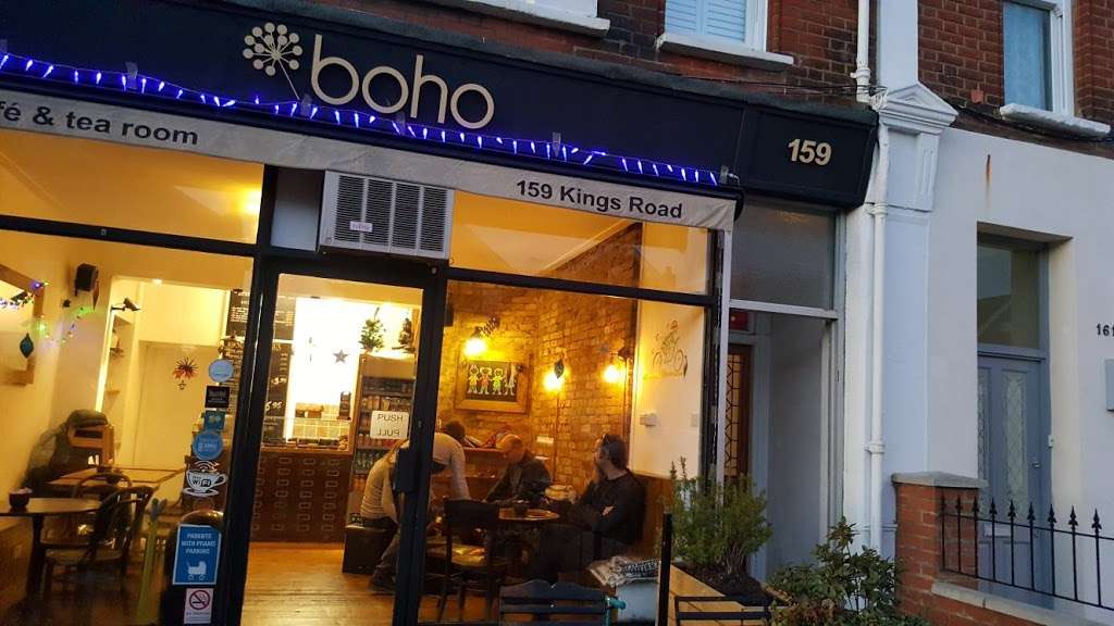 Boho Cafe | 159A Kings Rd, Kingston upon Thames KT2 5JF, UK | Phone: 020 8549 6235