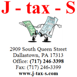 J-Tax-S inc | 2909 S Queen St, Dallastown, PA 17313, USA | Phone: (717) 246-3398