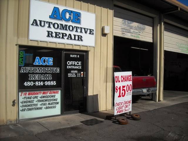 Ace Automotive Repair | 3130 E Main St, Mesa, AZ 85213, USA | Phone: (480) 814-9885