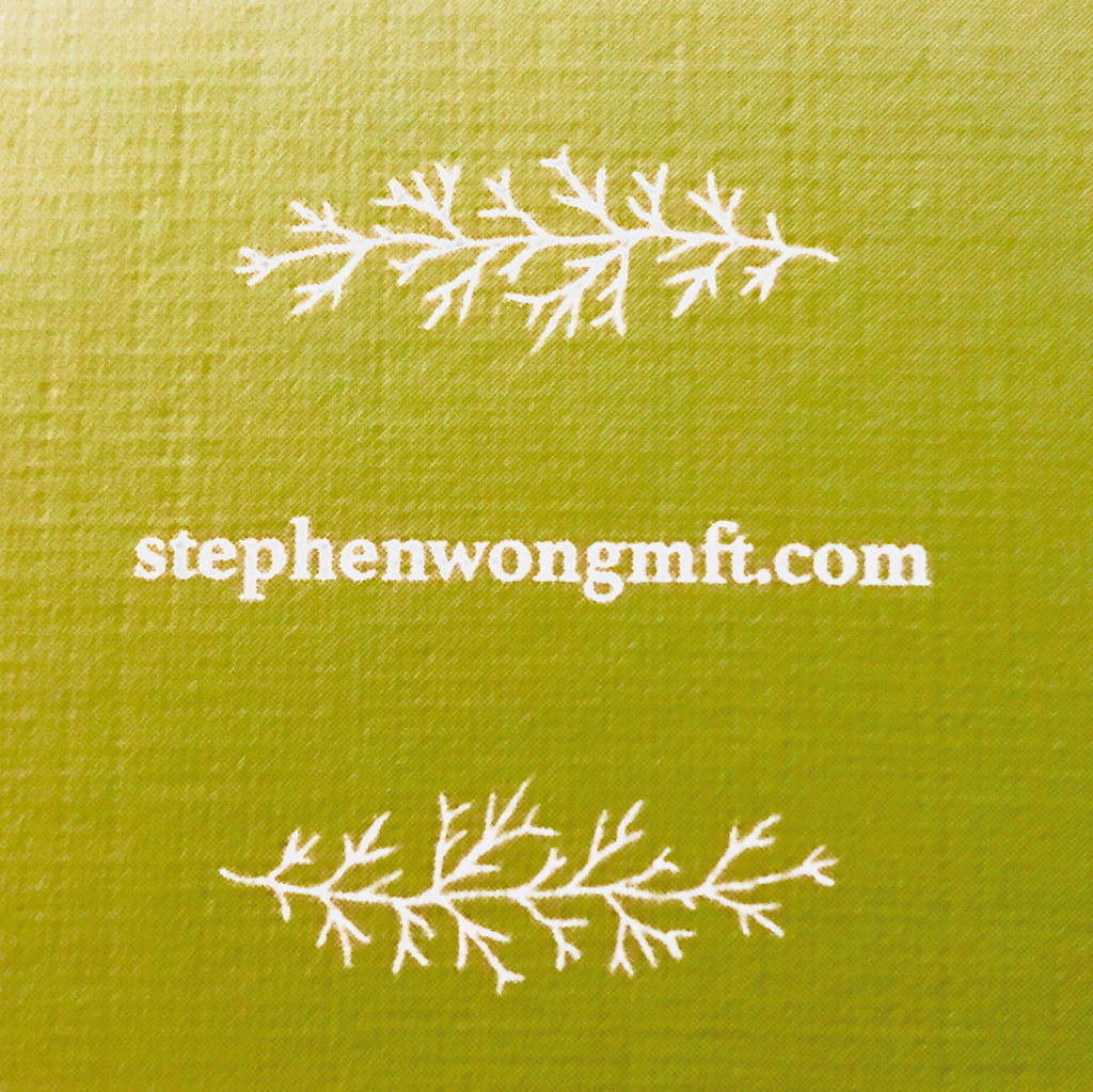 Stephen Wong Marriage Family Therapist | 330 E Lambert Rd Suite 225, Brea, CA 92821, USA | Phone: (626) 656-3638