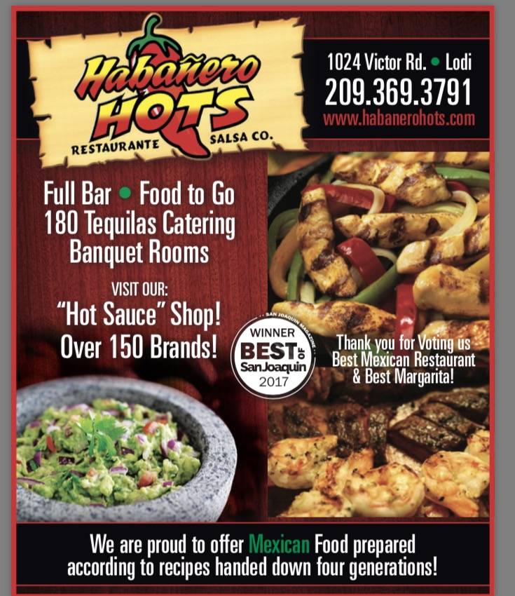 Habanero Hots Restaurant | 1024 E Victor Rd, Lodi, CA 95240 | Phone: (209) 369-3791