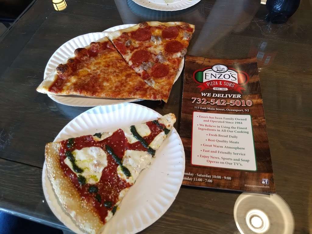 Enzos Pizza and Subs | 113 E Main St, Oceanport, NJ 07757, USA | Phone: (732) 542-5010