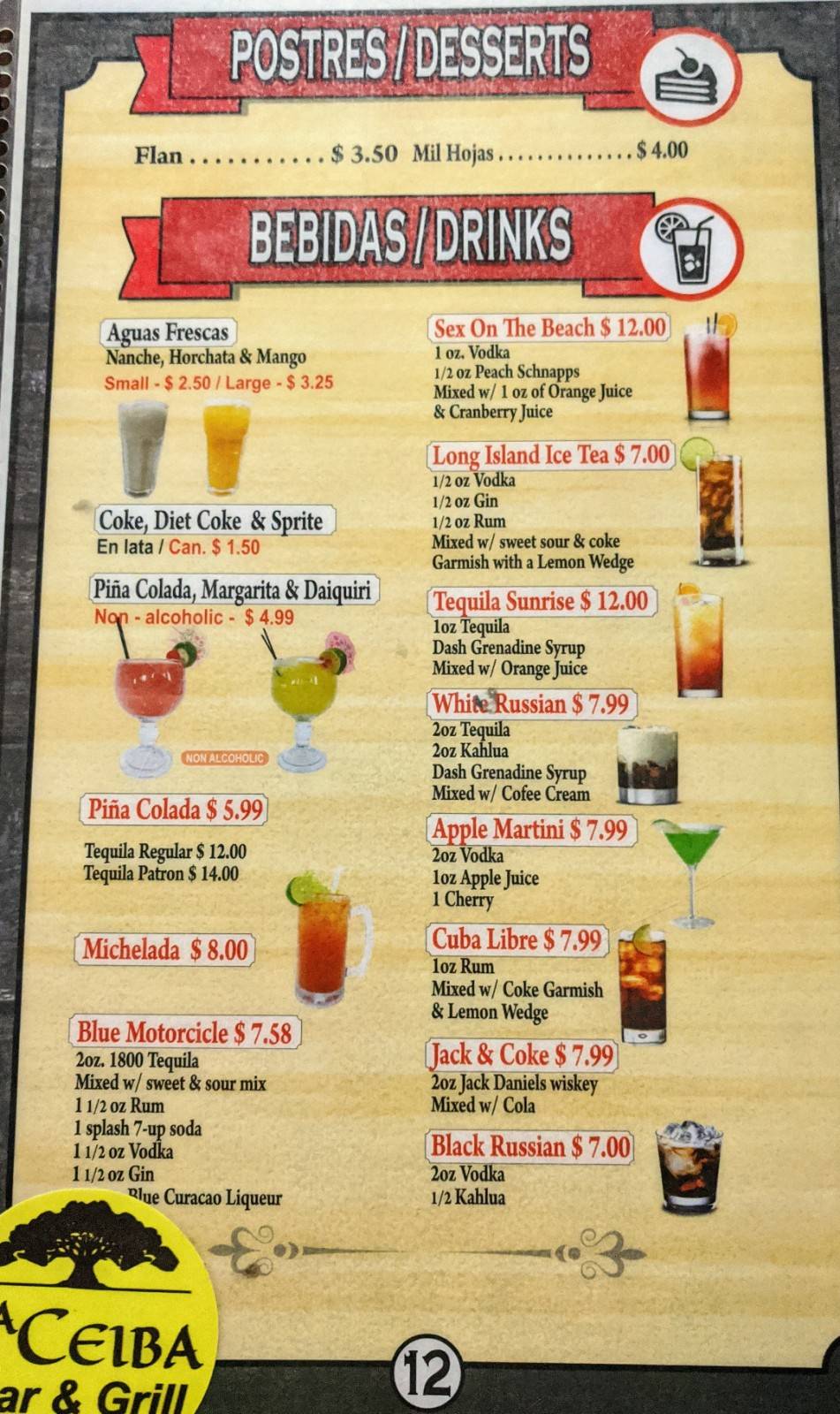 La Ceiba Bar & Grill | 4400 Central Ave, Charlotte, NC 28205, USA | Phone: (704) 532-1515