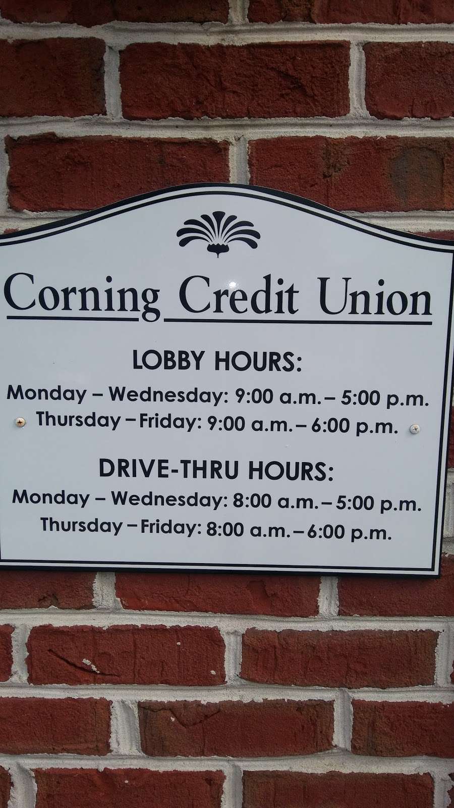 Corning Federal Credit Union | 11677 Molly Pitcher Hwy, Greencastle, PA 17225, USA | Phone: (800) 677-8506