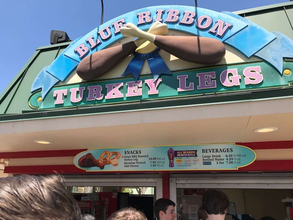 Blue Ribbon Turkey Legs | 1 Great America Parkway, Gurnee, IL 60031, USA