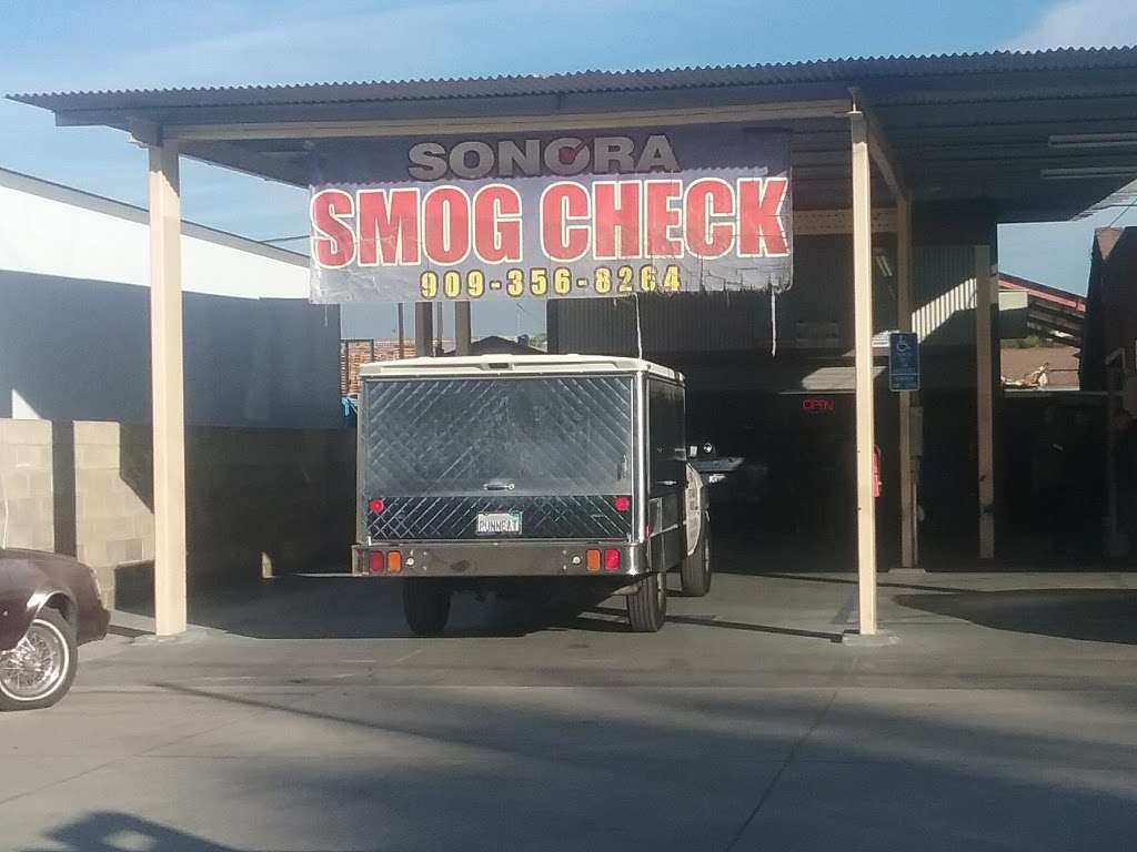 Sonora Smog Check | 15664 Slover Ave, Fontana, CA 92337, USA | Phone: (909) 356-8264