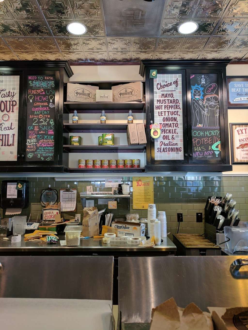 Potbelly Sandwich Shop | 15641 N Hayden Rd Ste B1/B2, Scottsdale, AZ 85260, USA | Phone: (480) 214-6984