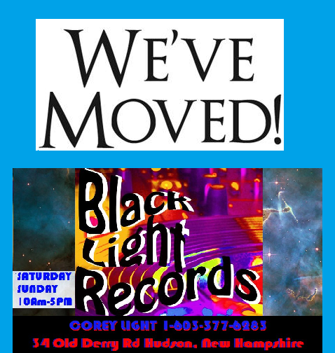 Black Light Record | 34 Old Derry Rd, Hudson, NH 03051, USA | Phone: (603) 377-6283