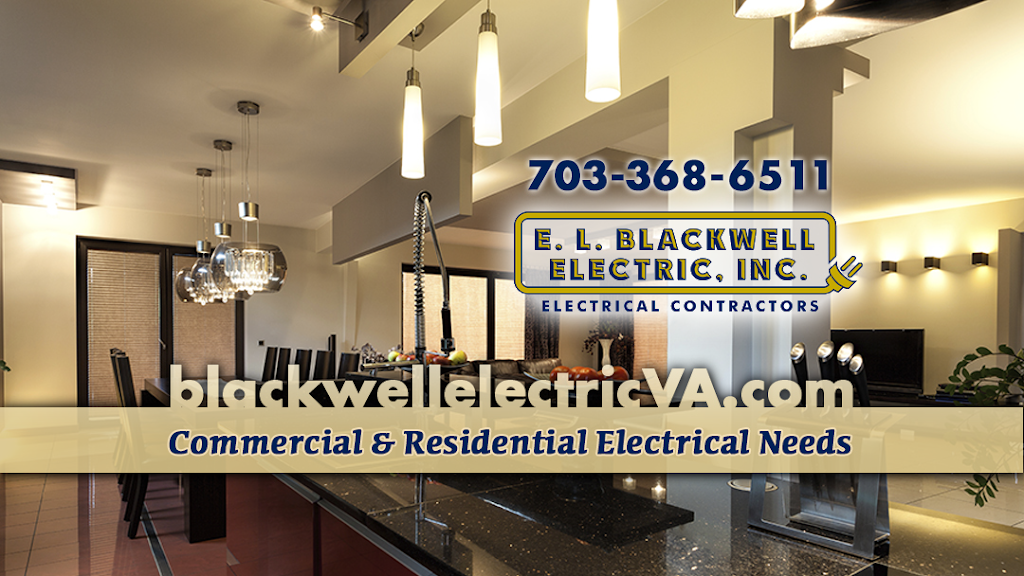 E. L. Blackwell Electric Inc | 10424 Business Center Ct, Manassas, VA 20110, USA | Phone: (703) 368-6511