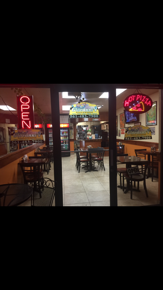 Giovannis Pizza of Boca | 21401 Powerline Rd #3, Boca Raton, FL 33433, USA | Phone: (561) 483-7900