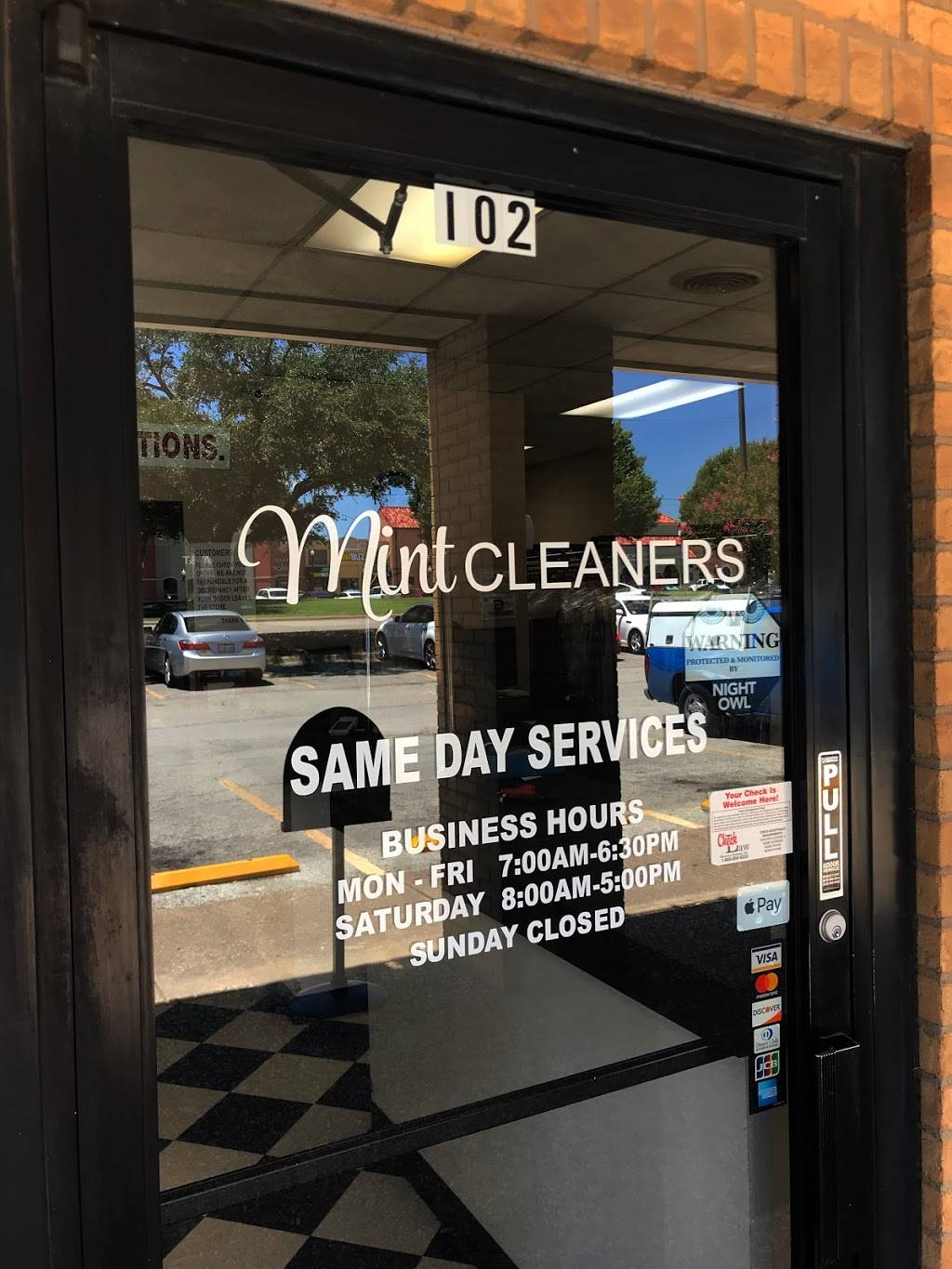 Mint Cleaners | 7615 Campbell Rd # 102, Dallas, TX 75248, USA | Phone: (972) 685-2090