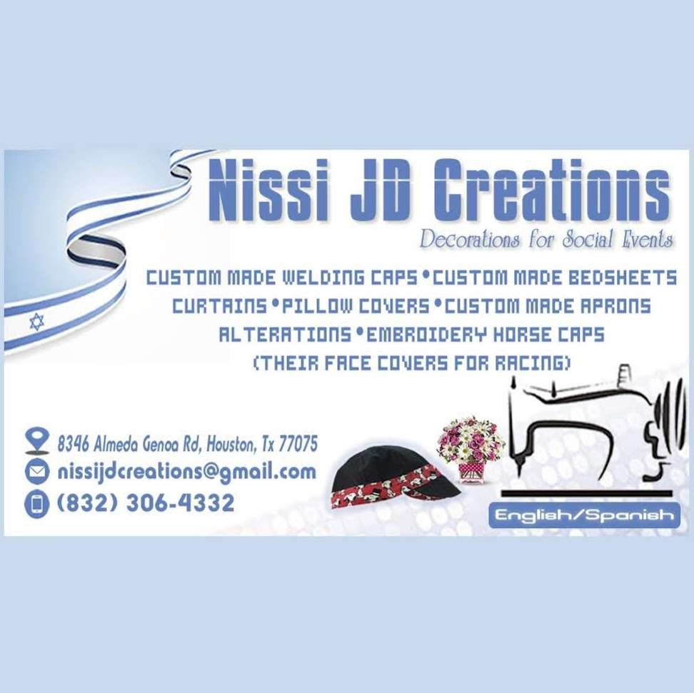 Nissi JD Creations | 8346 Almeda Genoa Rd, Houston, TX 77075, USA | Phone: (832) 306-4332