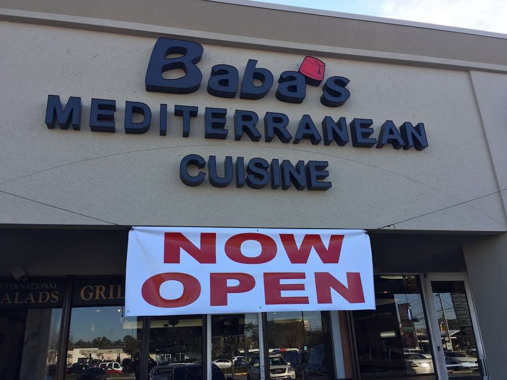 Babas Mediterranean Cuisine | 8383 Westheimer Rd Suite 112, Houston, TX 77063, USA | Phone: (832) 669-2222