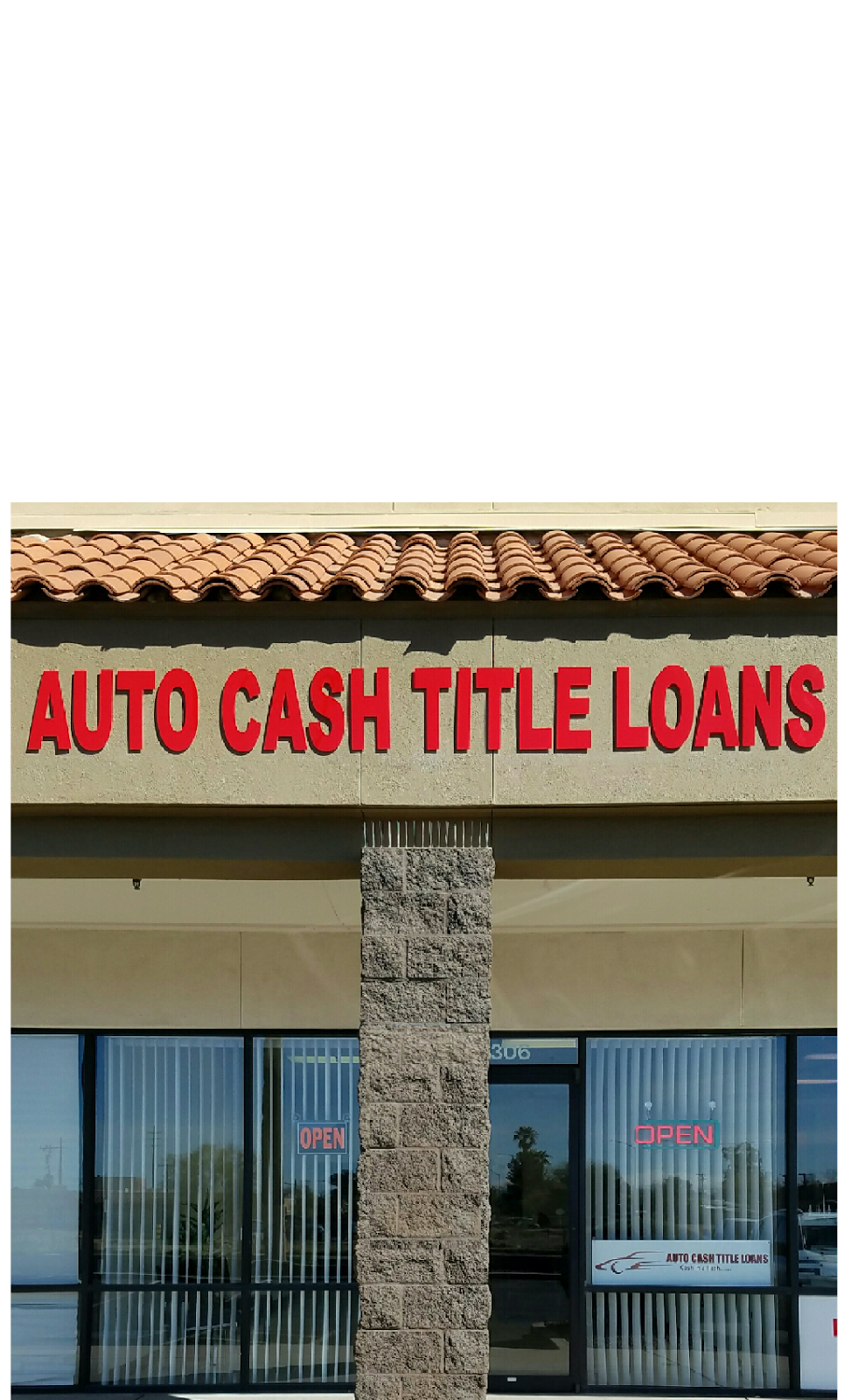 Auto Cash Title Loans | 3921 E 29th St, Tucson, AZ 85711, USA | Phone: (520) 512-8808