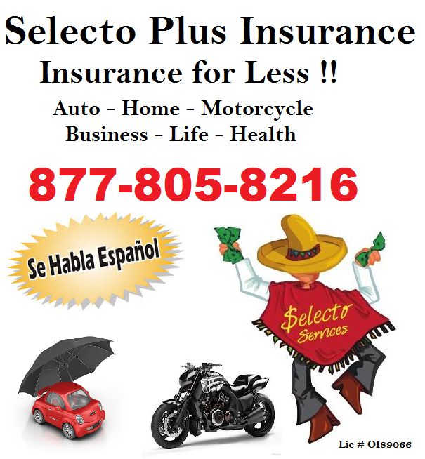 Selecto Plus Insurance Services | 945 E Holt Ave e, Pomona, CA 91767, USA | Phone: (909) 622-9292