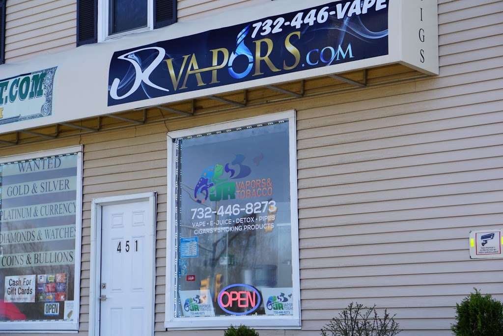 JR Vapors | 451 NJ-33, Millstone, NJ 08535 | Phone: (732) 446-8273