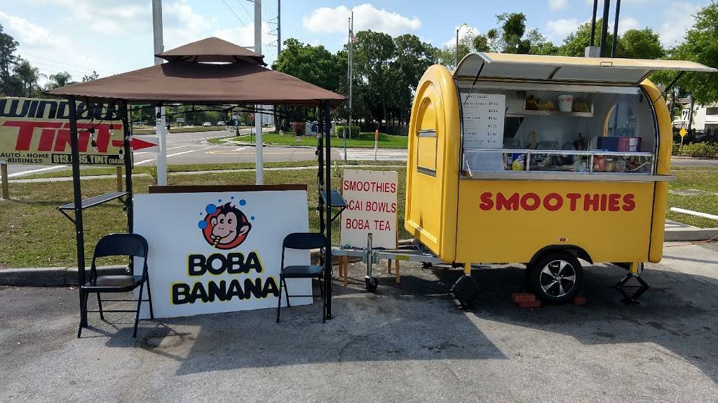 Boba Banana Smoothies Milkshakes Açaí and Bubble Tea | 8212 Sheldon Rd, Tampa, FL 33615, USA | Phone: (813) 507-3565